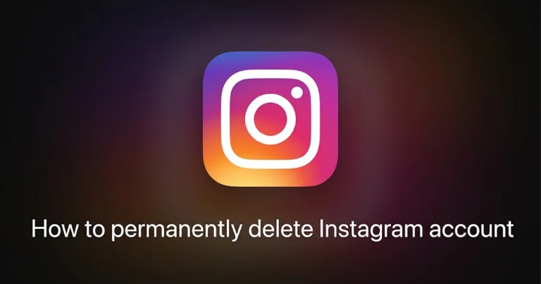 Permanently Delete an Instagram Account