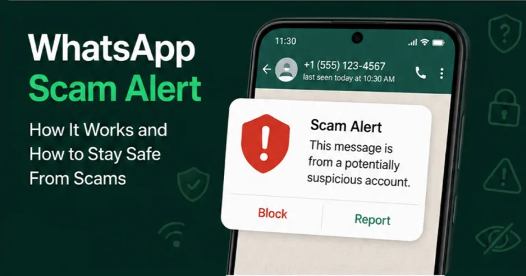 WhatsApp Scam Alert Feature