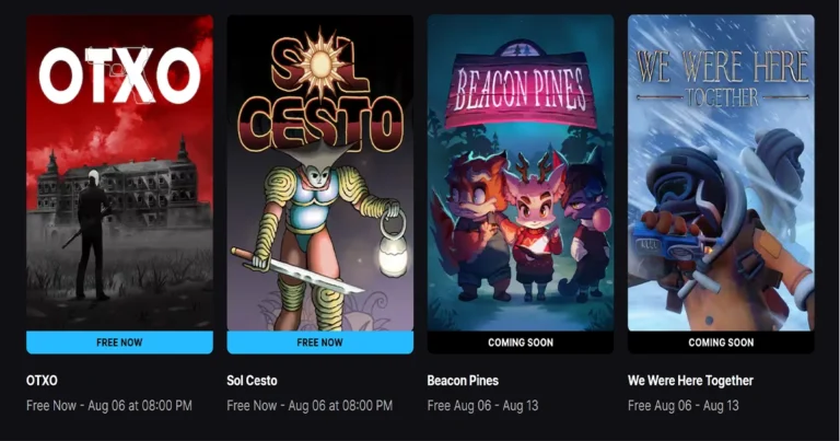 Epic Games Store Free Games