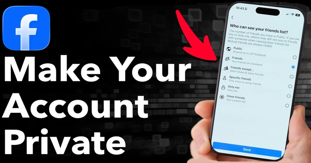 Make Facebook Account Private