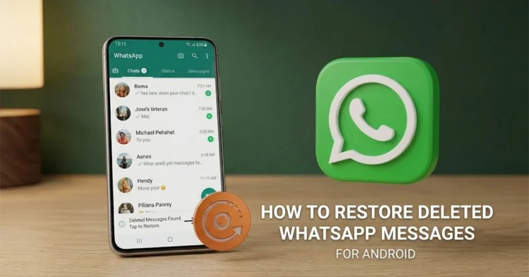 Recover Deleted WhatsApp Messages
